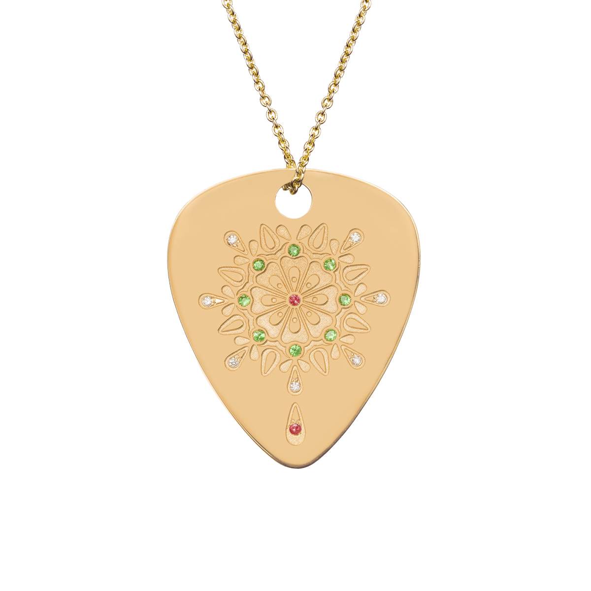 jennydee_jewelry_mandalic_pendant_design01_psychedelia_white_diamonds_tsavorites_rubies_yellow_gold_18kt_PE.M01S.01Y.00.0195